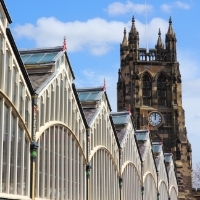 A Day Excursion to Discover Stockport with its Old Historic Market Jones Holid