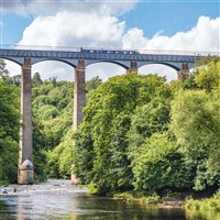 PONTCYSYLLTE AQUEDUCT WITH PLOUGHMANS LUNCH